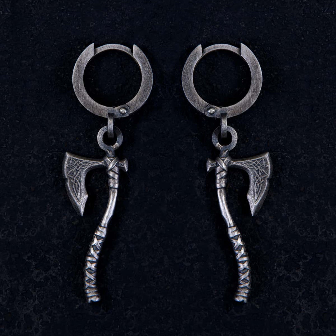 Nordic Battleaxe Earring