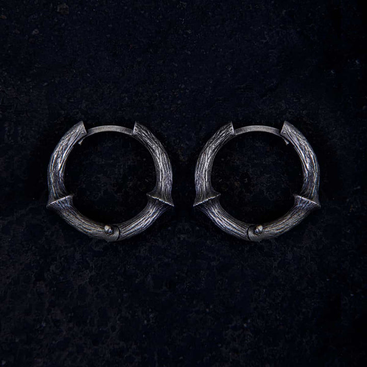 Thornwood Hoop Earring