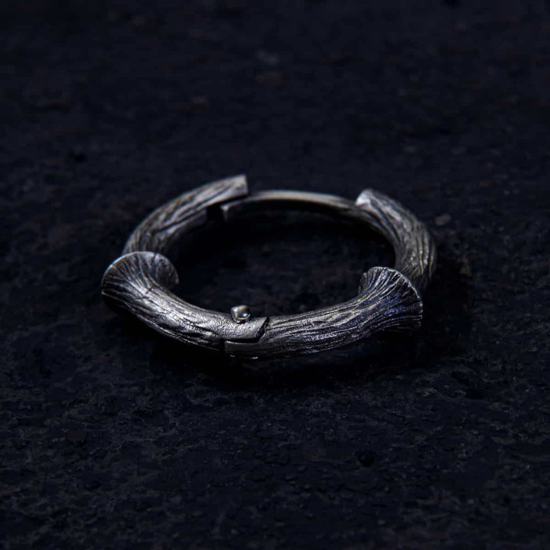 Thornwood Hoop Earring
