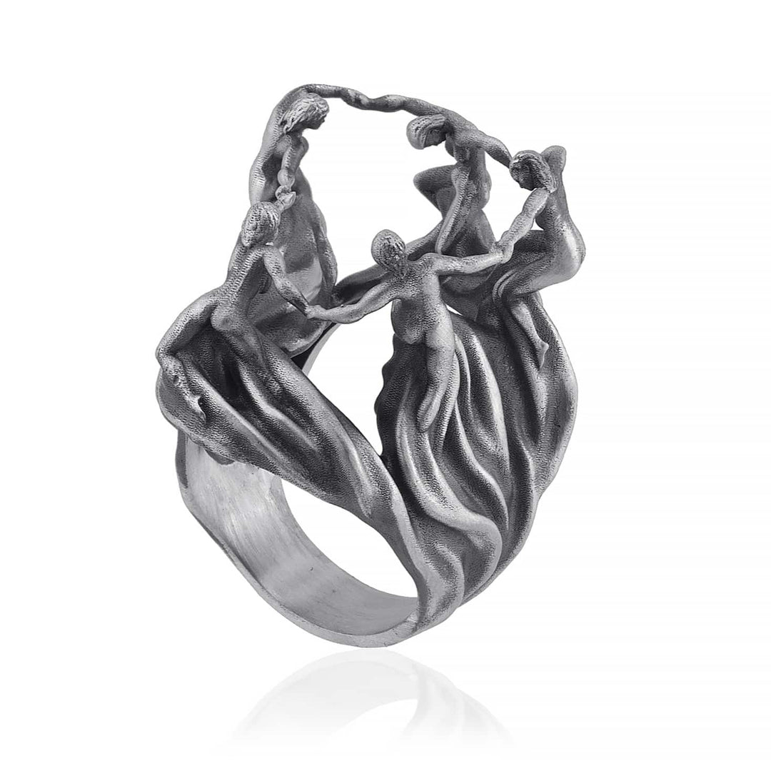925 Sterling Silver Oxidized