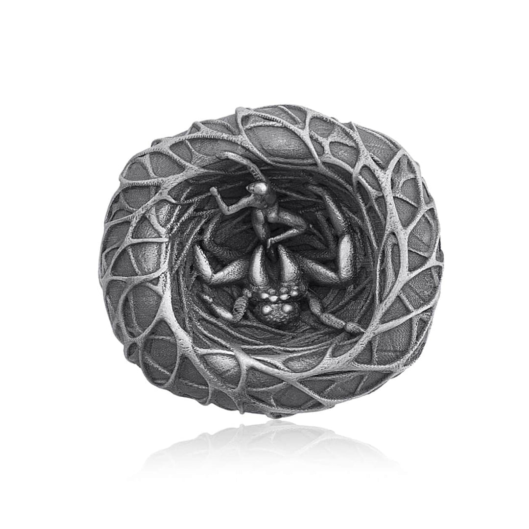 925 Sterling Silver Oxidized