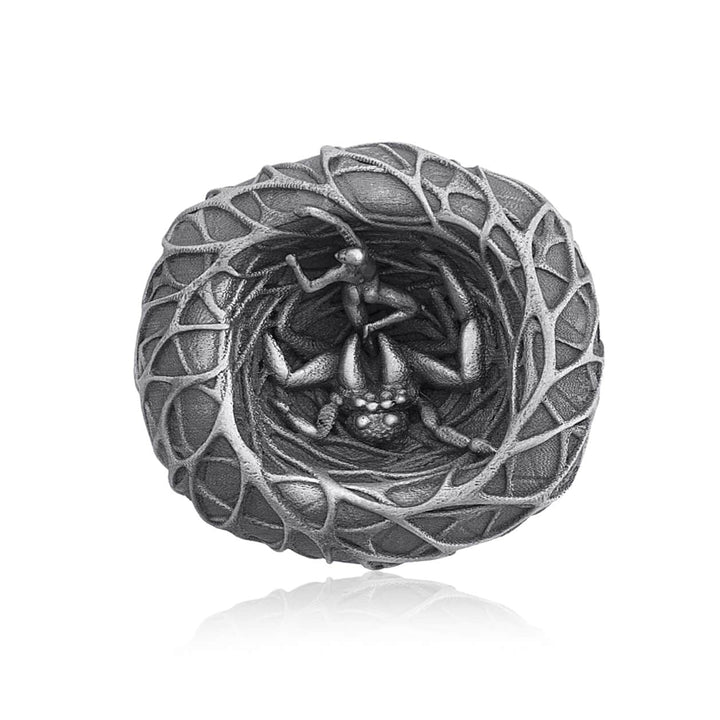 925 Sterling Silver Oxidized