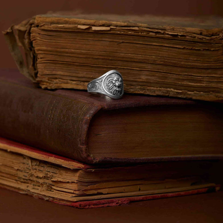 Angry King Lion Ring
