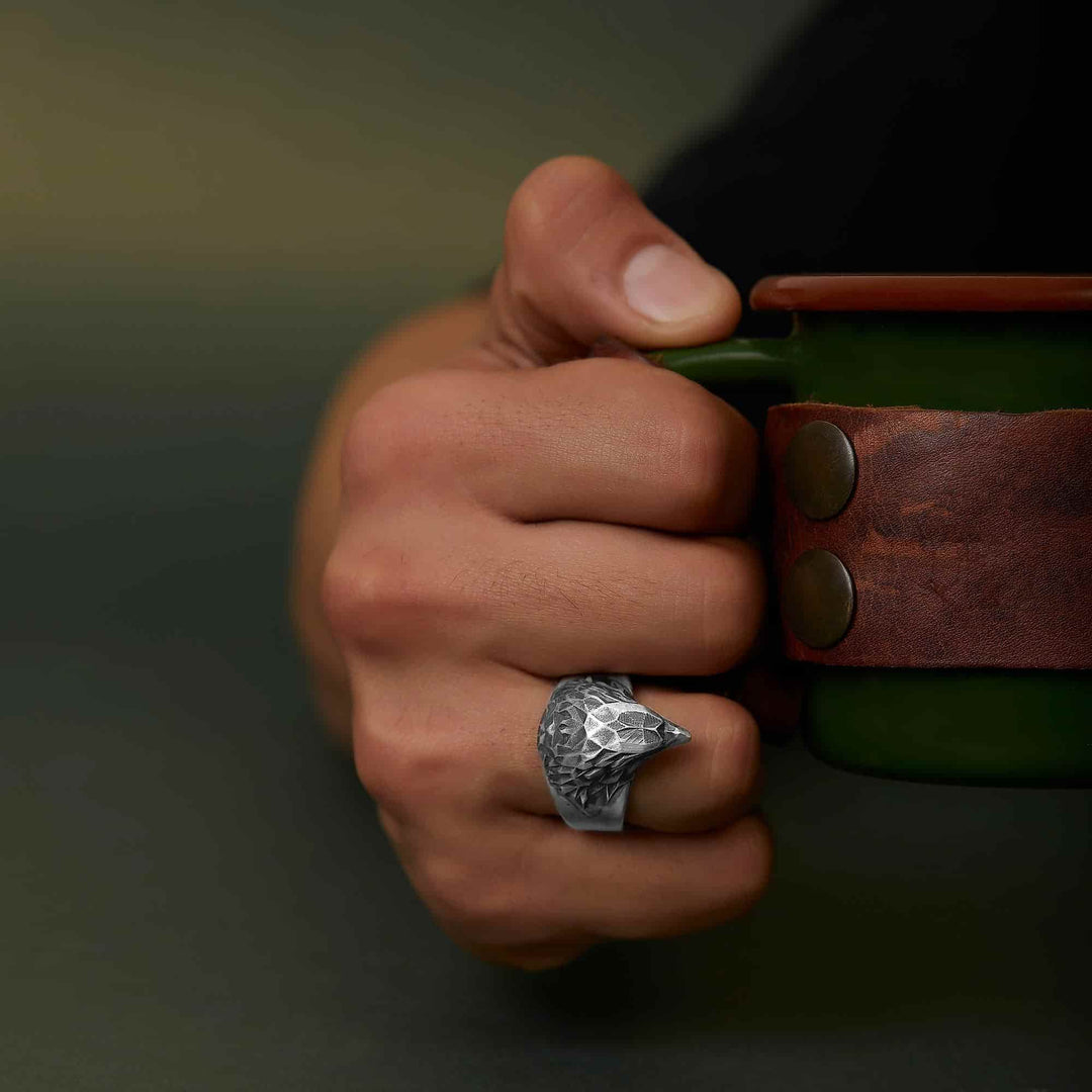 Eagle Head Ring