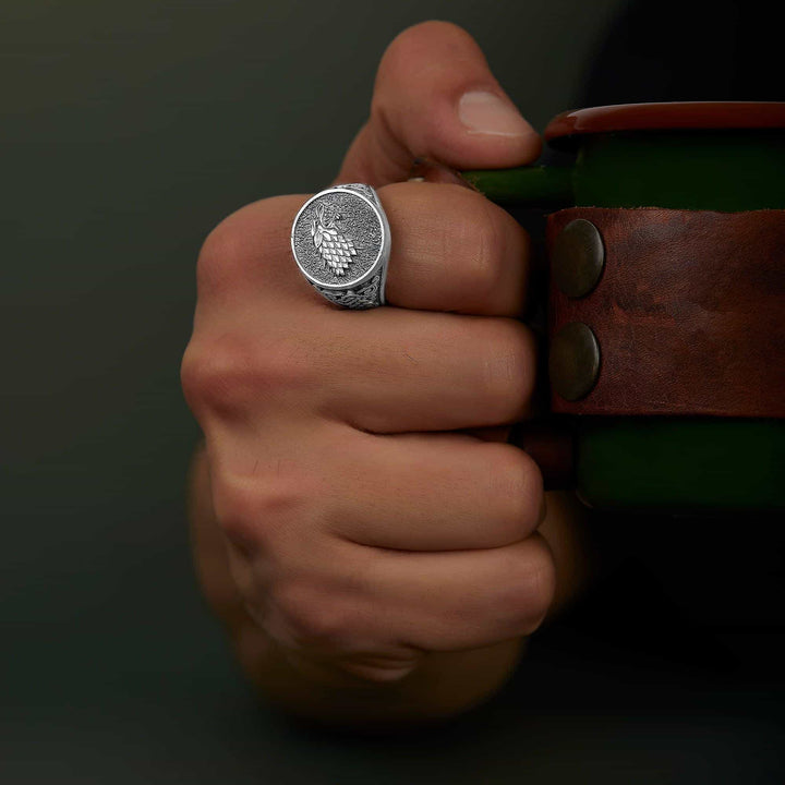 Stark Wolf Ring