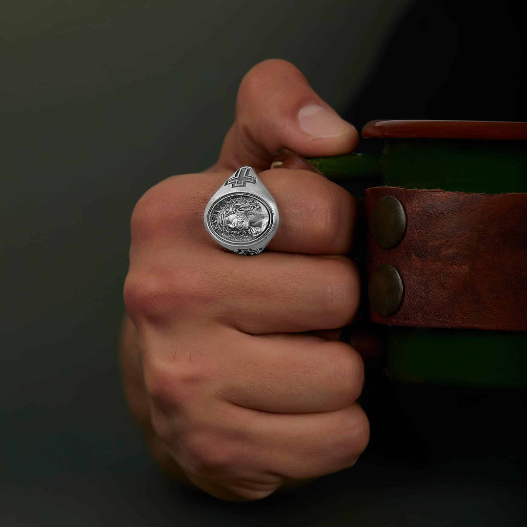 Jesus Head Ring