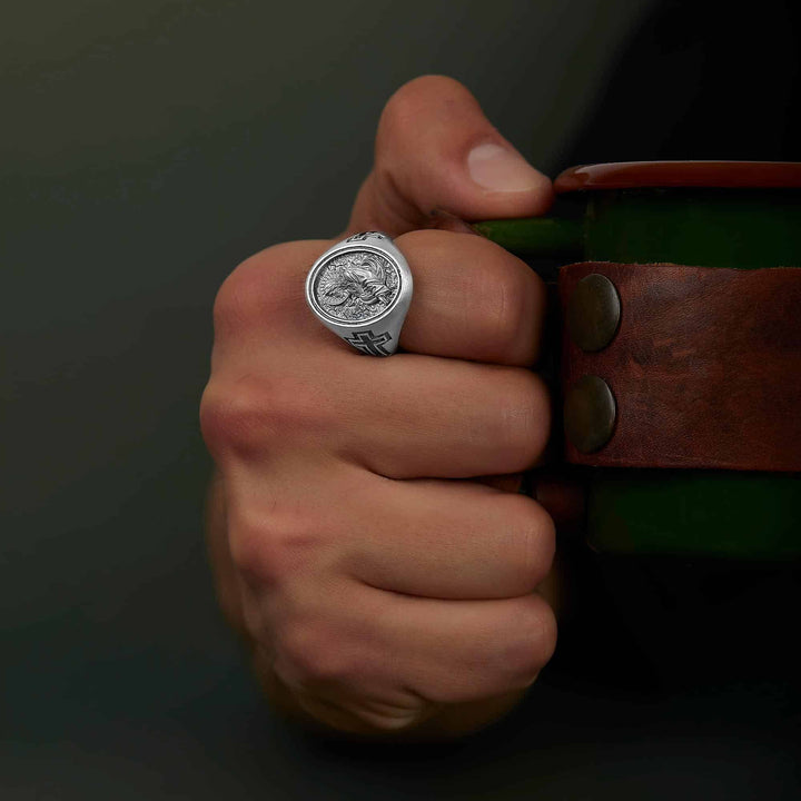 Jesus Relief Ring
