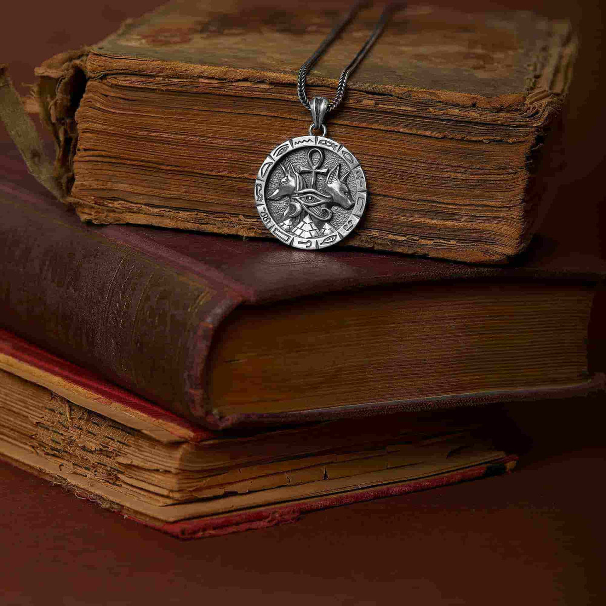 Anubis And Bast Necklace