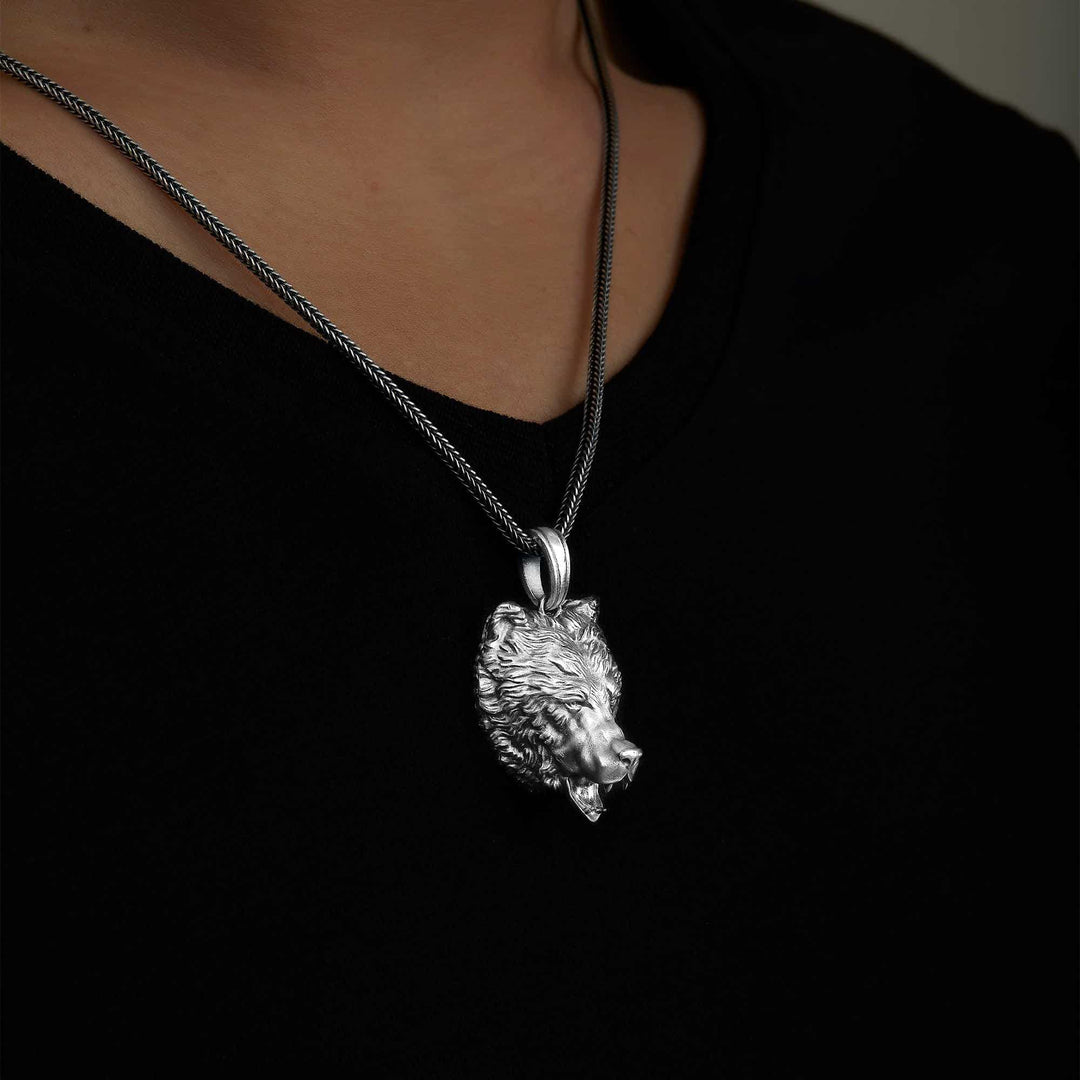 Bear Head Necklace