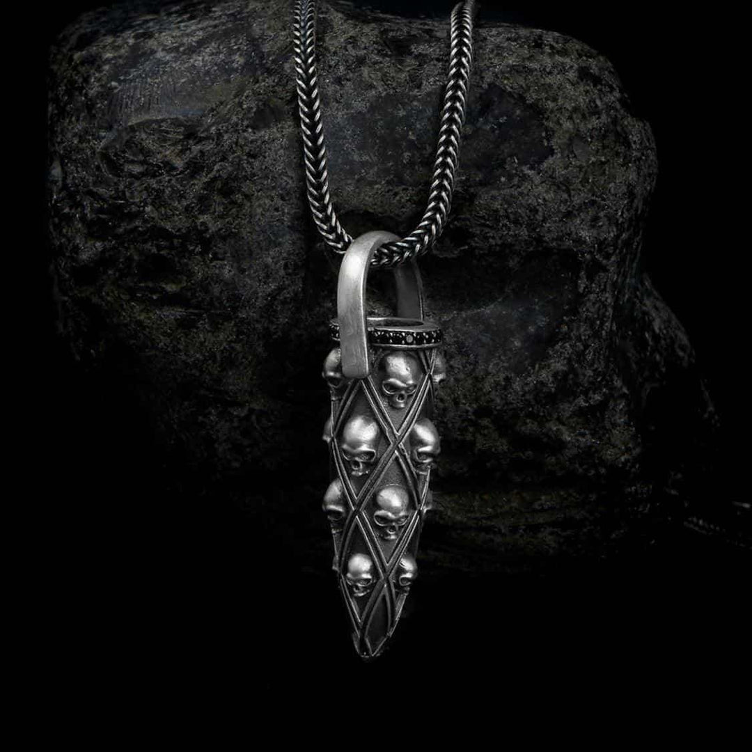 Bullet Skull Necklace