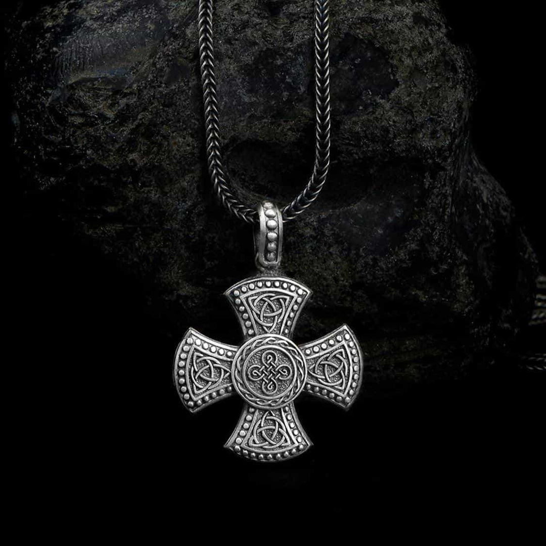 Celtic Cross Square Necklace