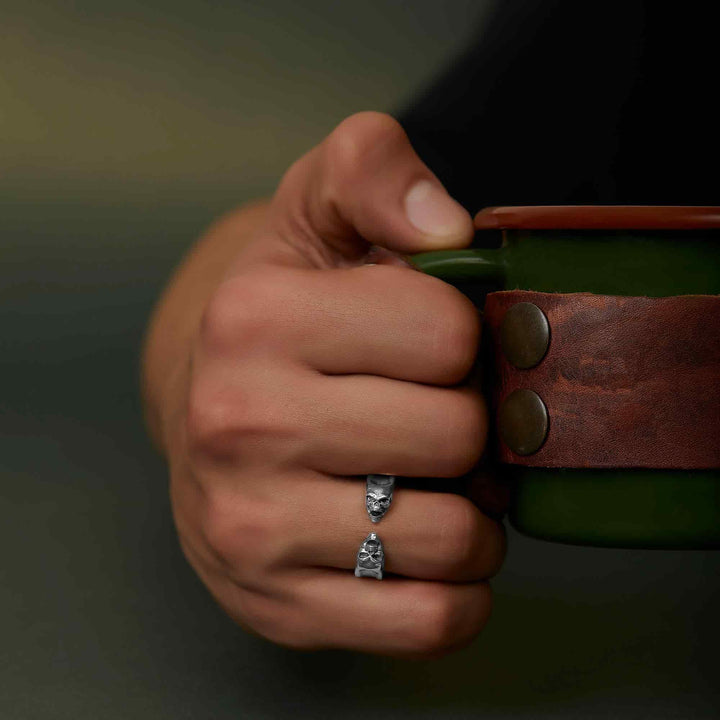 Double Skull Ring