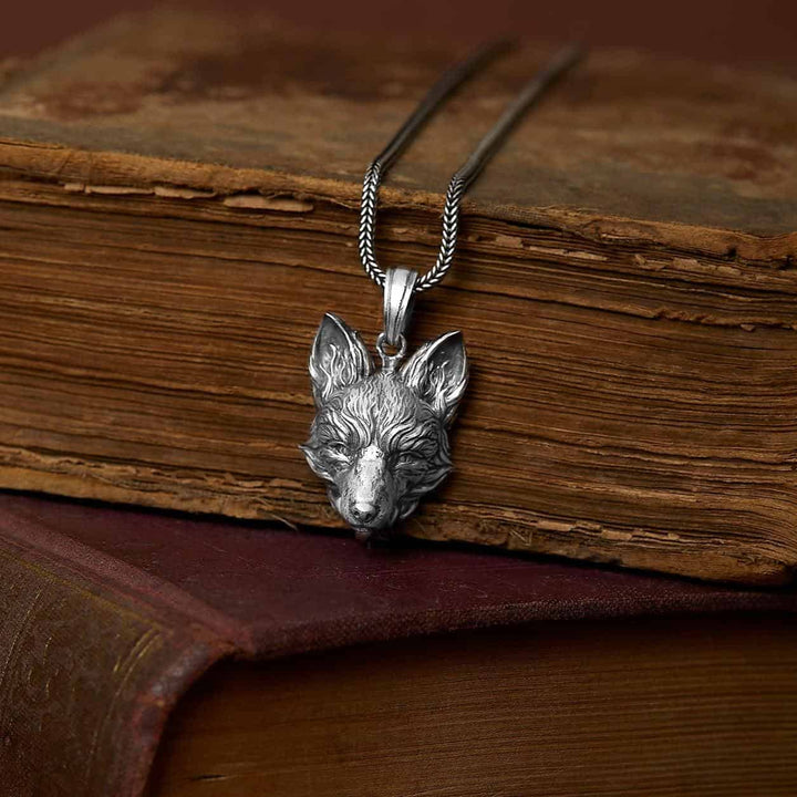 Fox Head Necklace