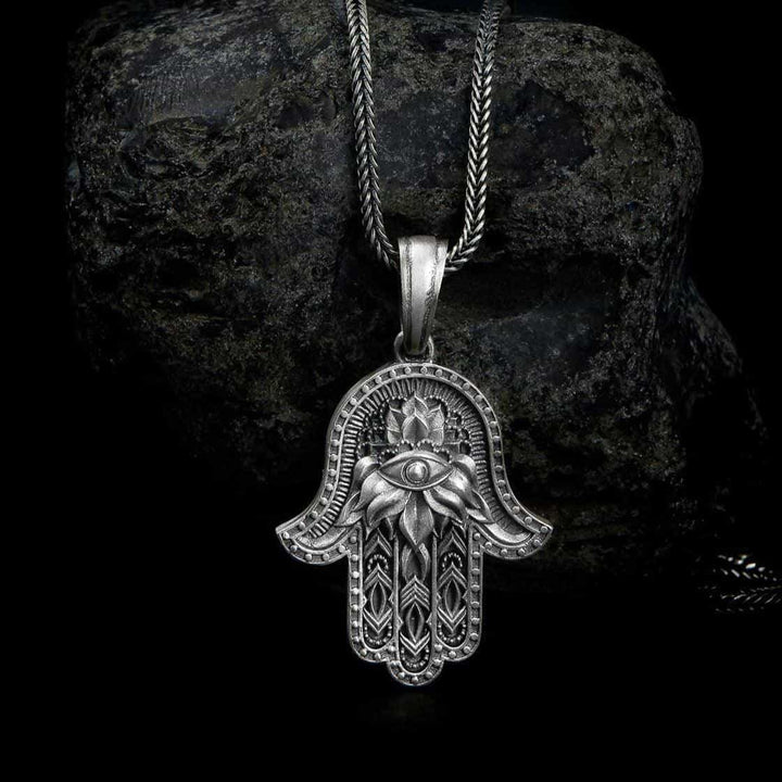 Hamsa Eye Necklace