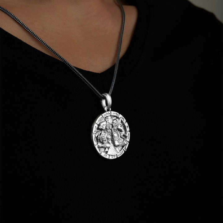 Horus And Anubis Necklace
