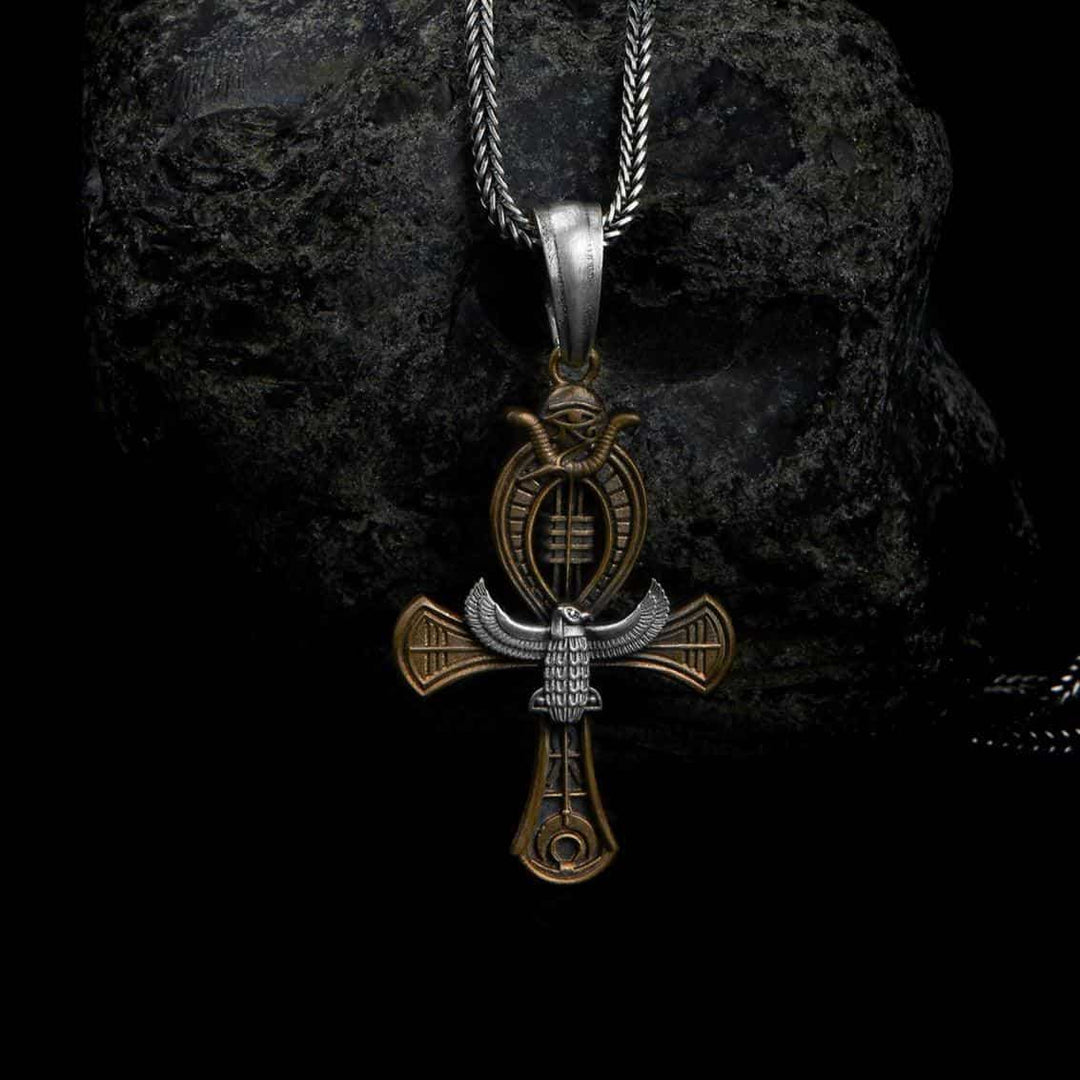 Nekhbet And Eye Of Ra Necklace