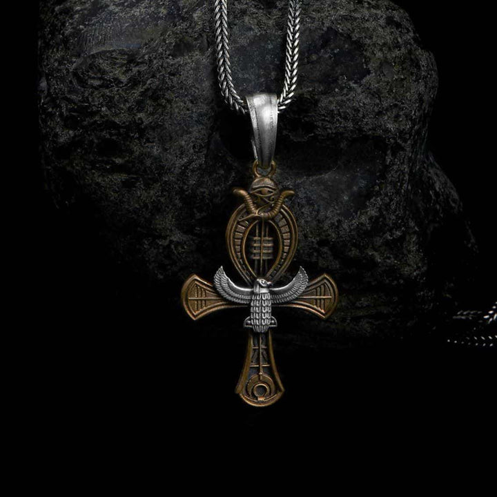 Nekhbet And Eye Of Ra Necklace
