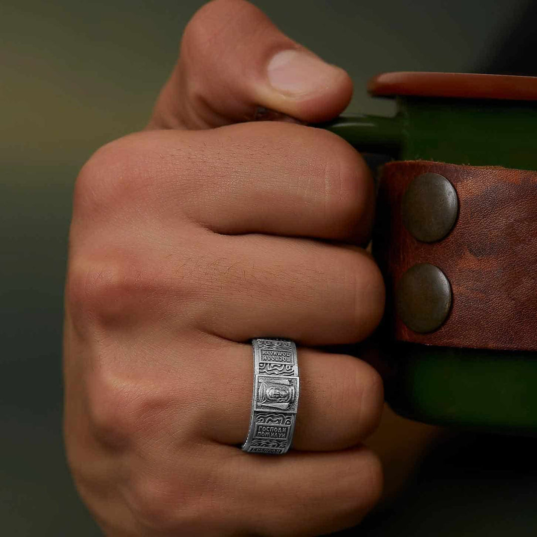 Saint Archangel Band Ring