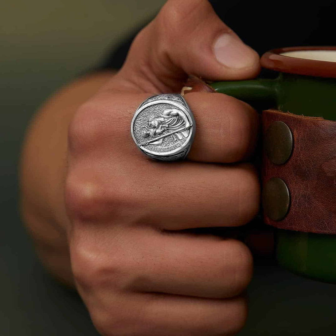 Saint Christopher Ring