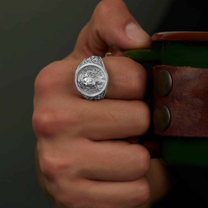 Jesus Face Ring