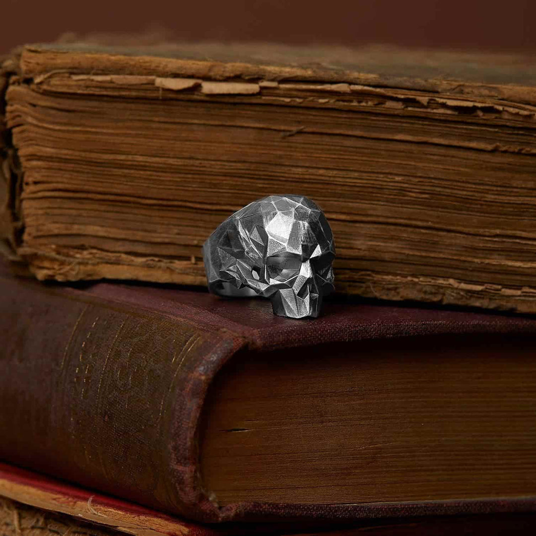 Signet Skull Ring