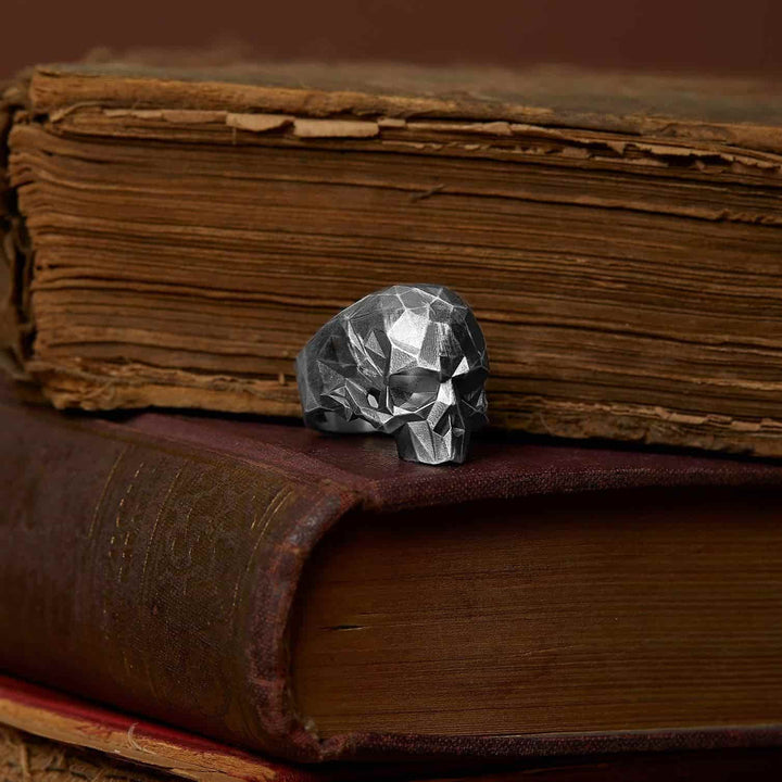 Signet Skull Ring