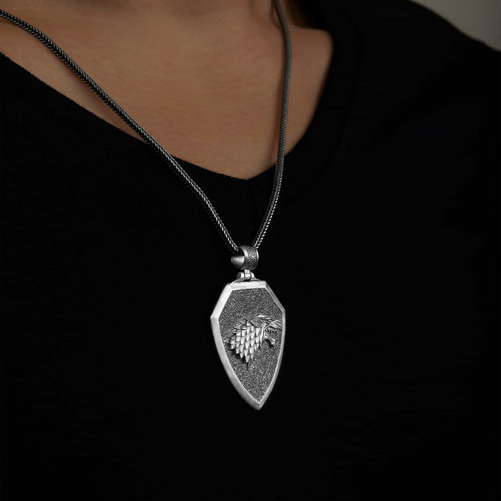Stark Wolf Necklace