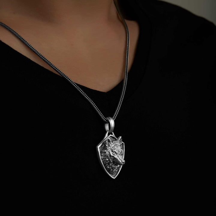 Viking Wolf Necklace