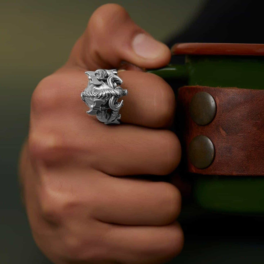 Zodiac Taurus Warrior Ring