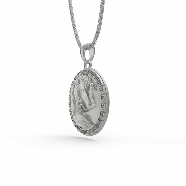 Horse Coin Necklace