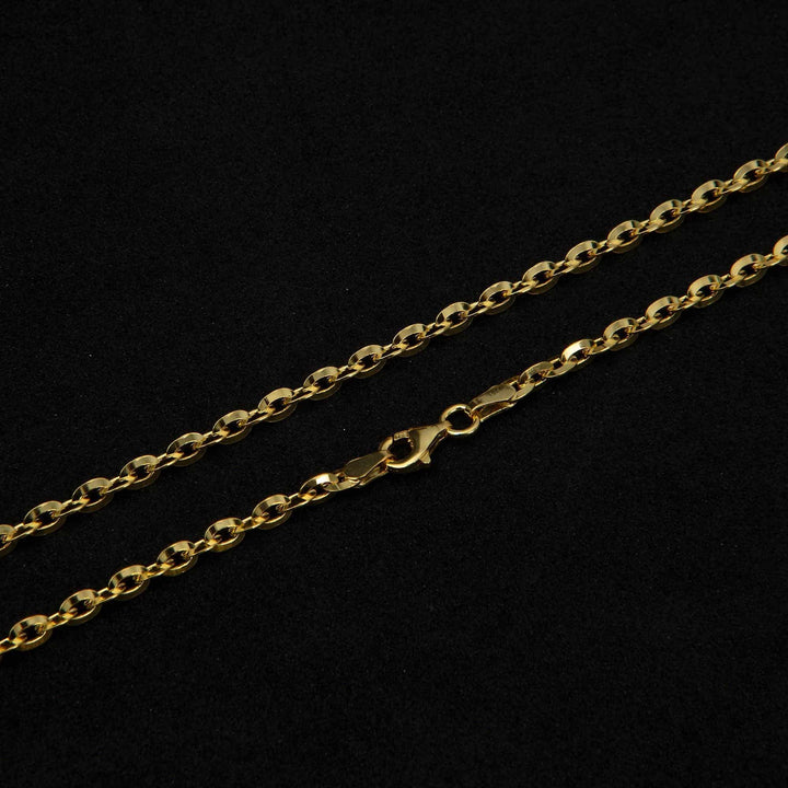 Gold Anchor Chain Necklace