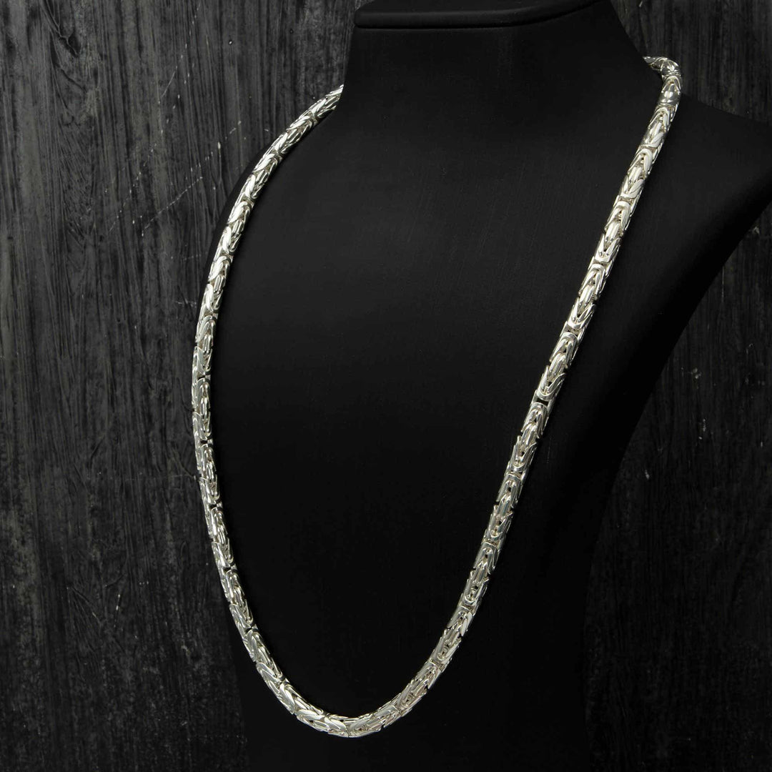 Round Byzantine Chain Necklace