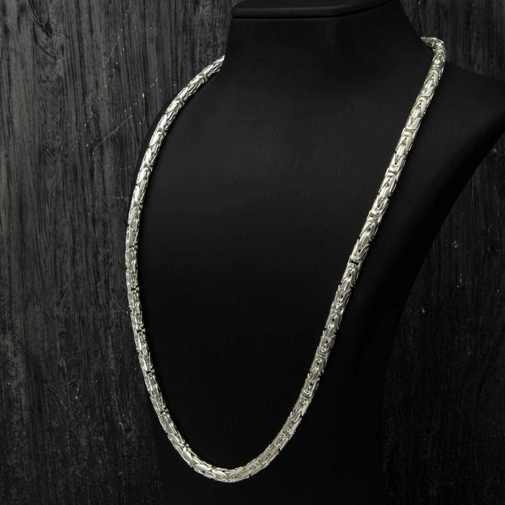 Round Byzantine Chain Necklace