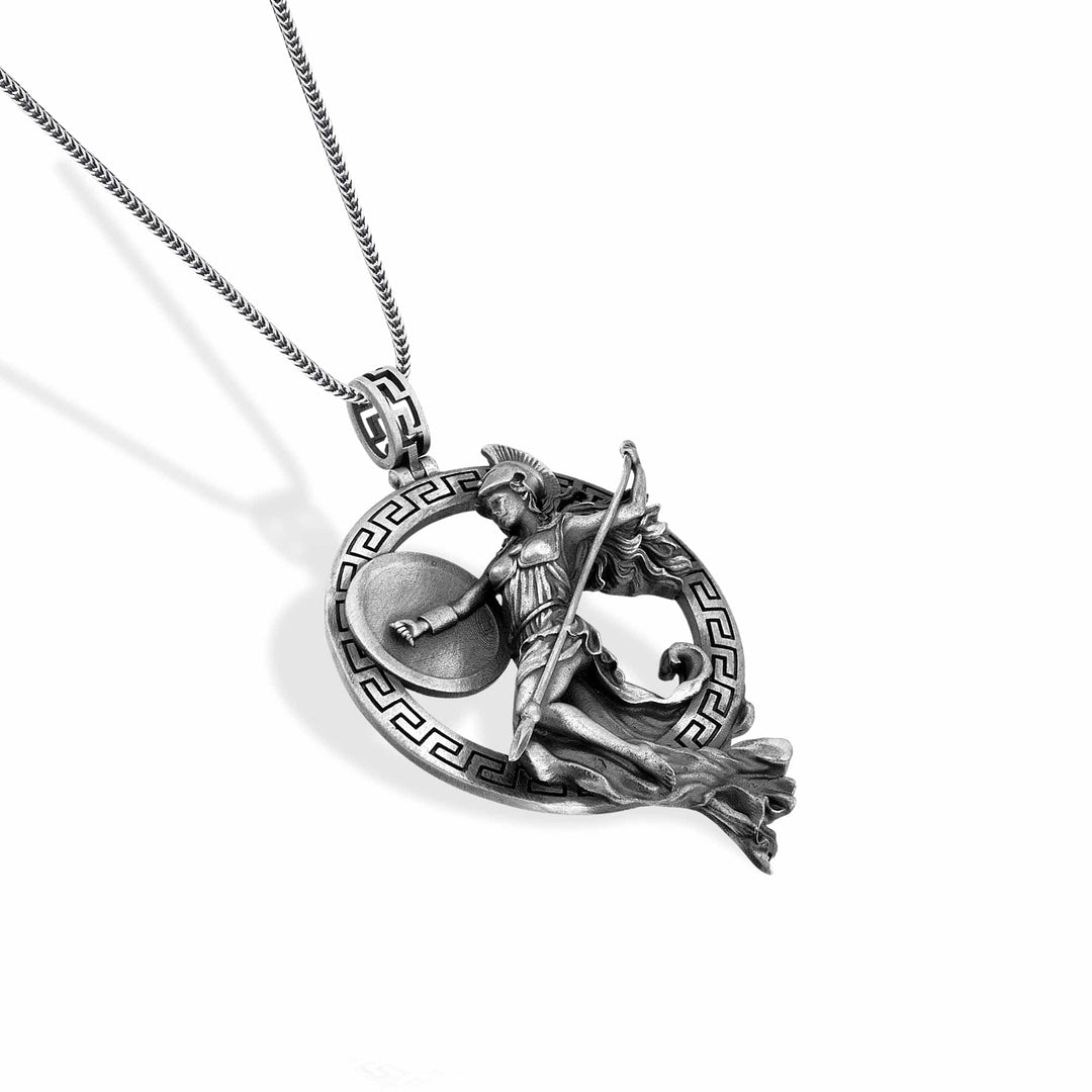 Greek Athena Pendant Necklace