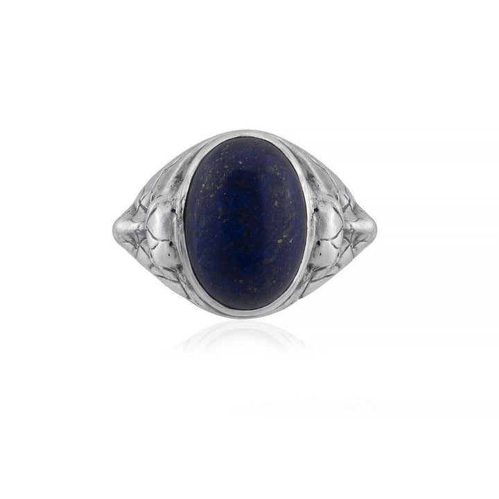 Medusa Lapis Ring top view