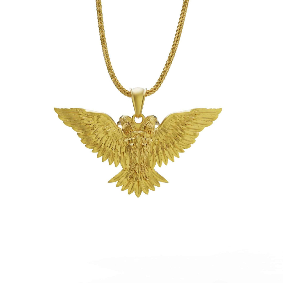 Double Head Eagle Necklace