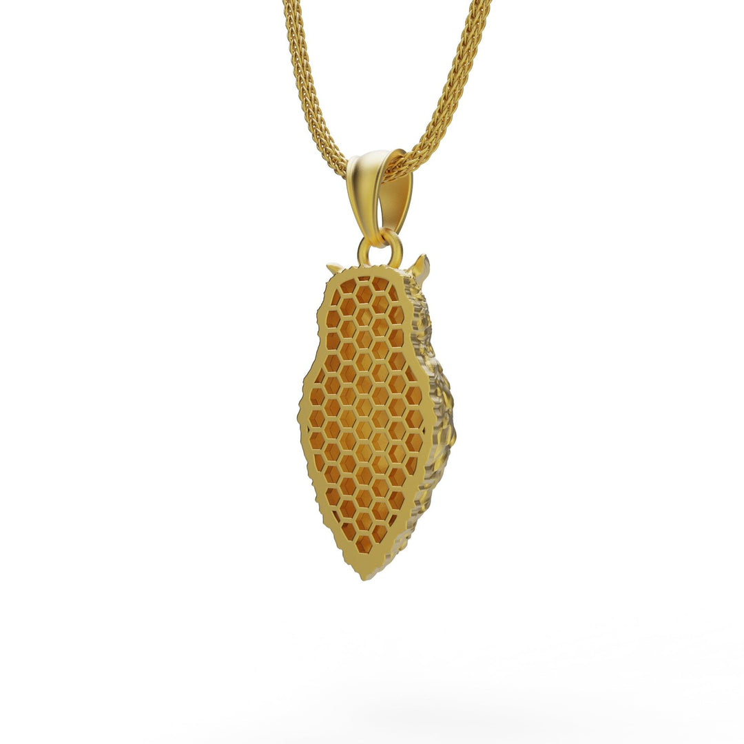 Angry Owl Necklace