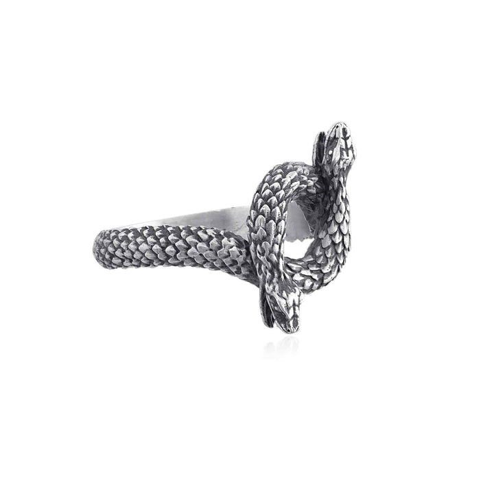 Two-Headed Snake Ring