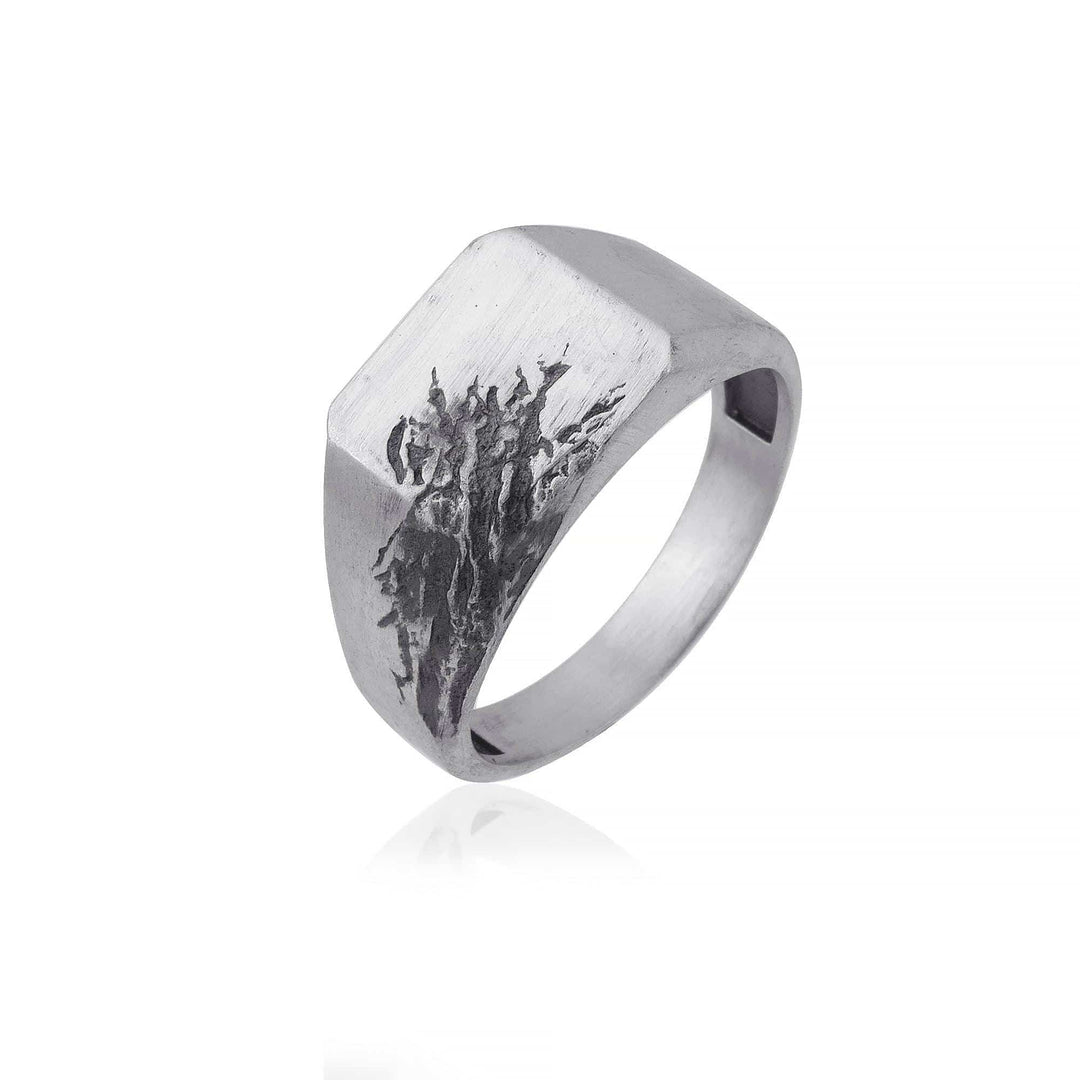 Carved Men Ring