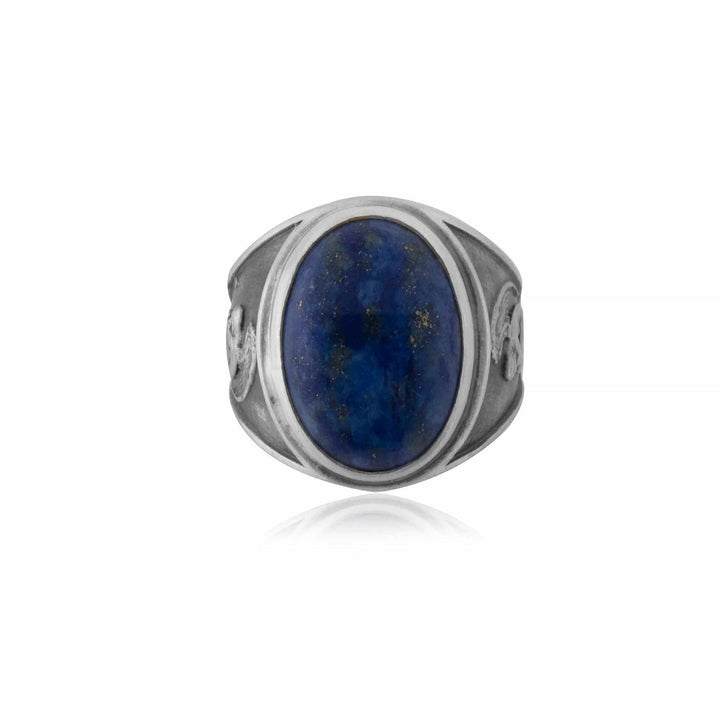 Angel Lapis Gemstone Ring