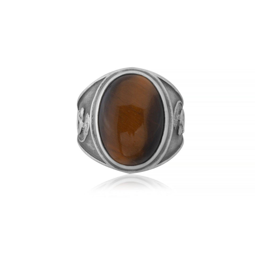 Products Angel Tiger Eye Gemstone Ring