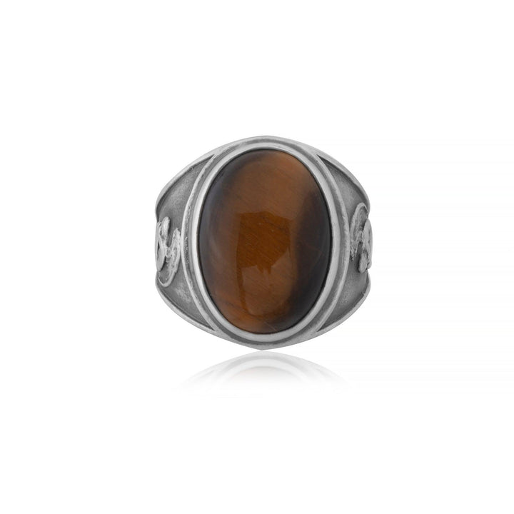 Products Angel Tiger Eye Gemstone Ring