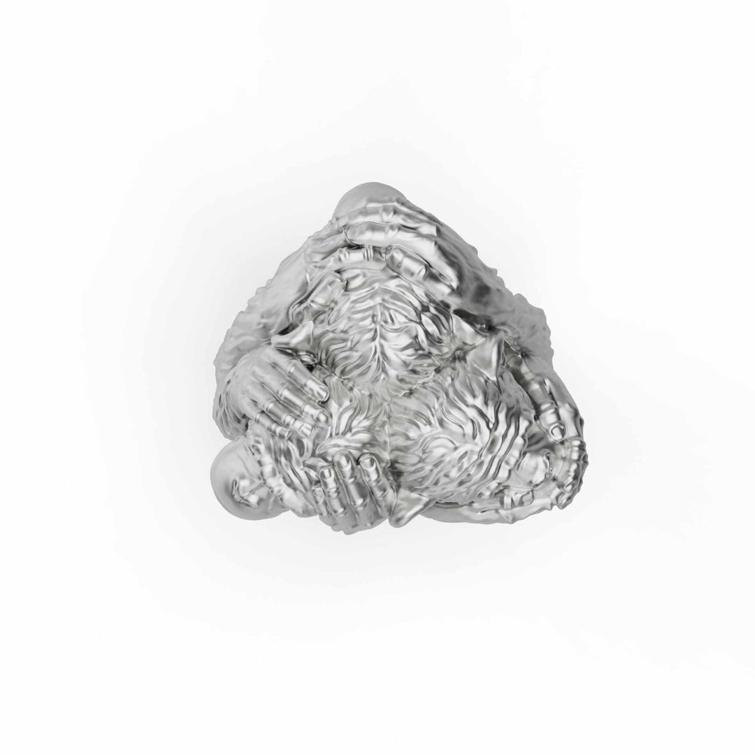 No See No Hear No Speak Evil Ring