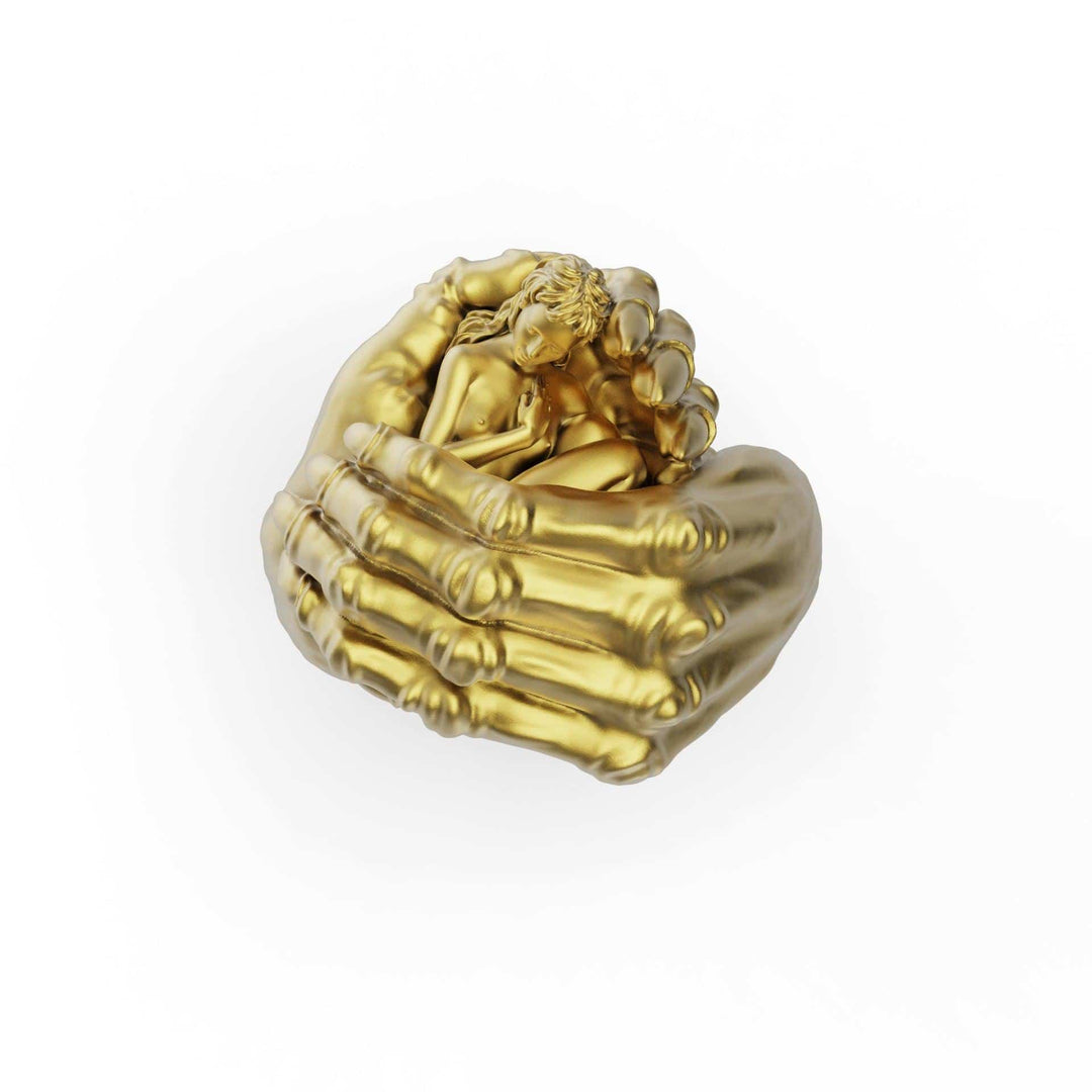 Skeleton Embrace Ring