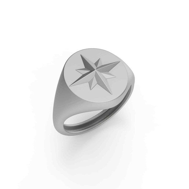 North Star Compass Ring