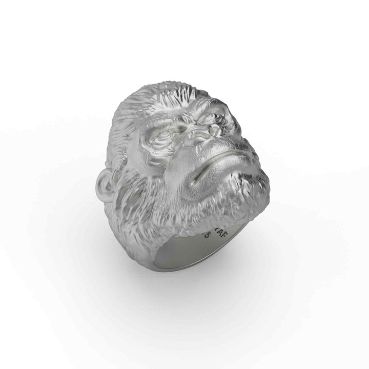 Gorilla Face Ring