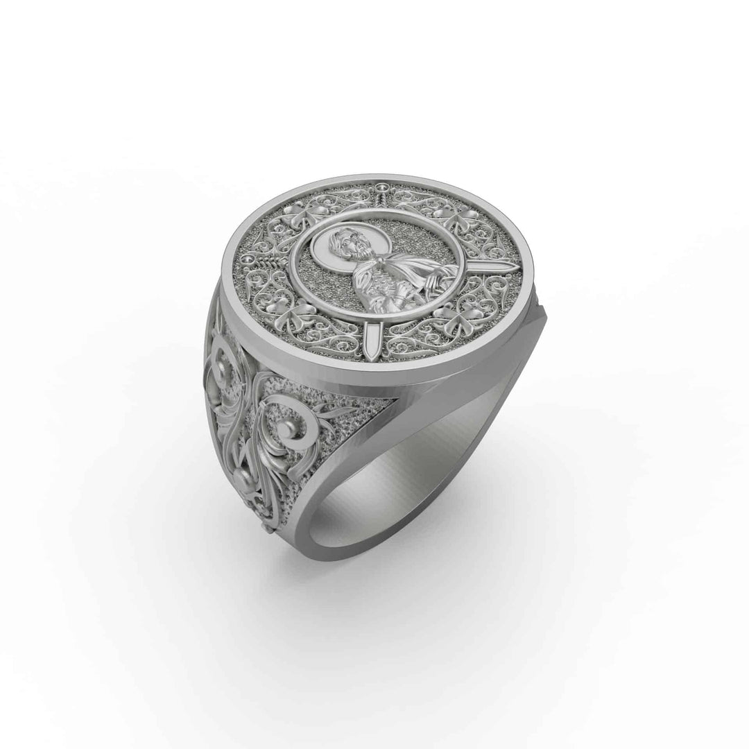 St Michael The Archangel Guardian Ring