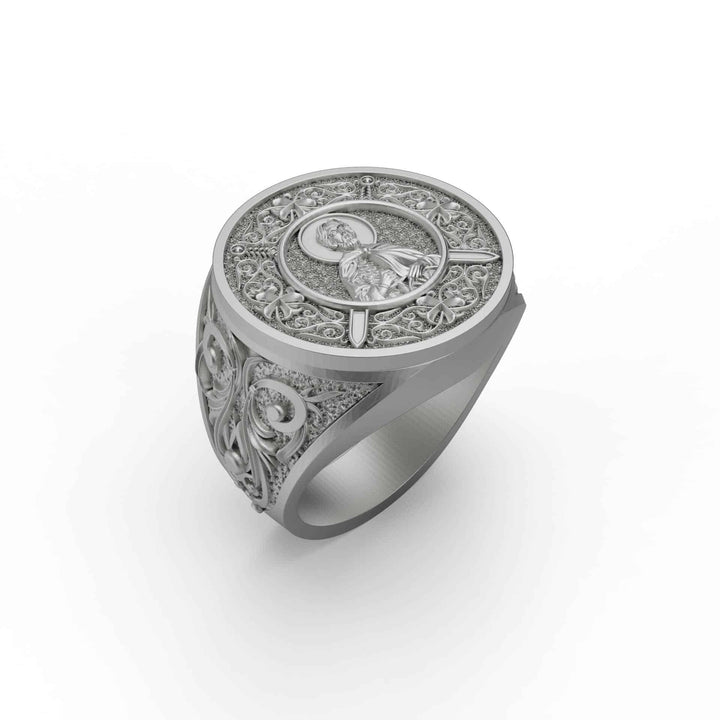 St Michael The Archangel Guardian Ring
