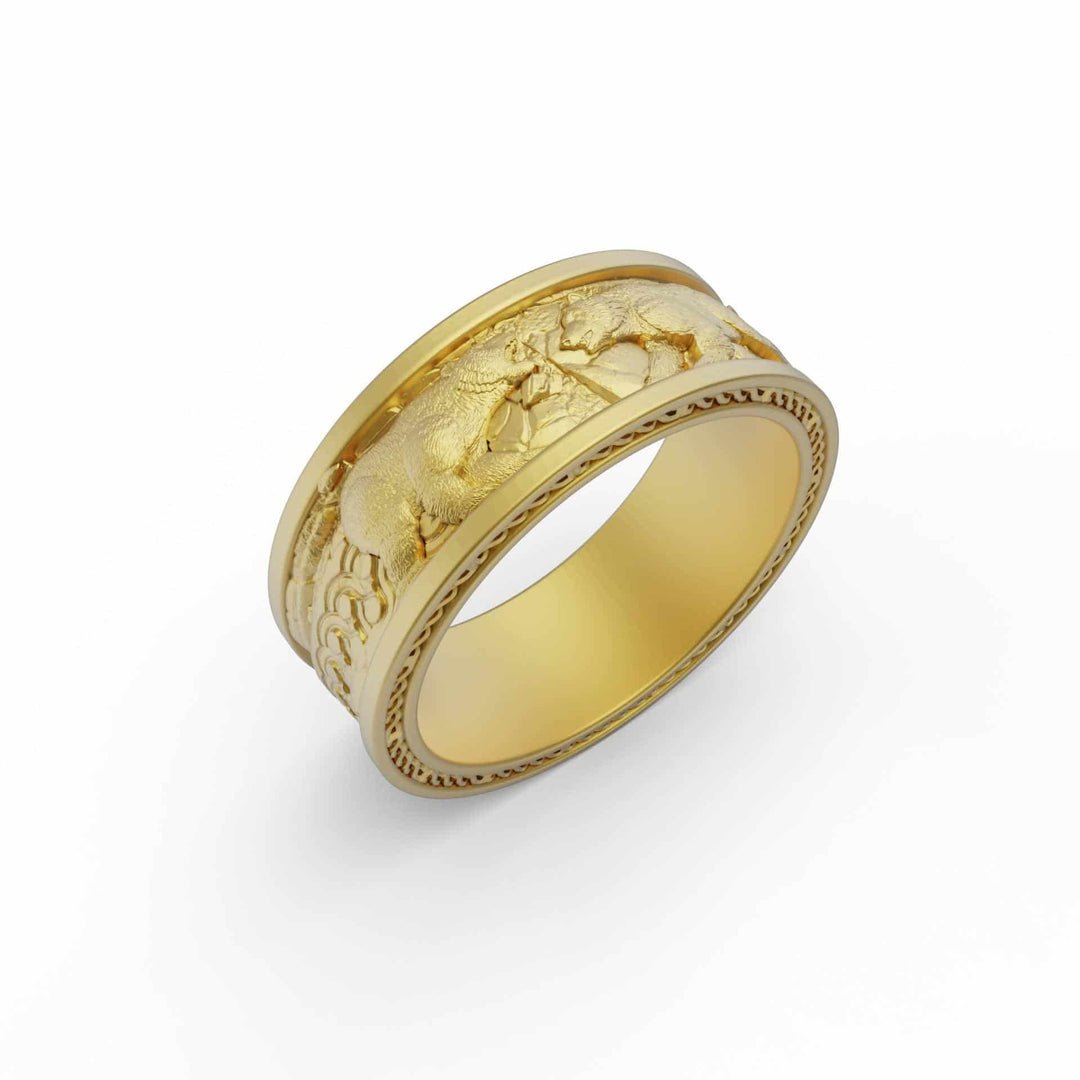 Scandinavian Bear Ring