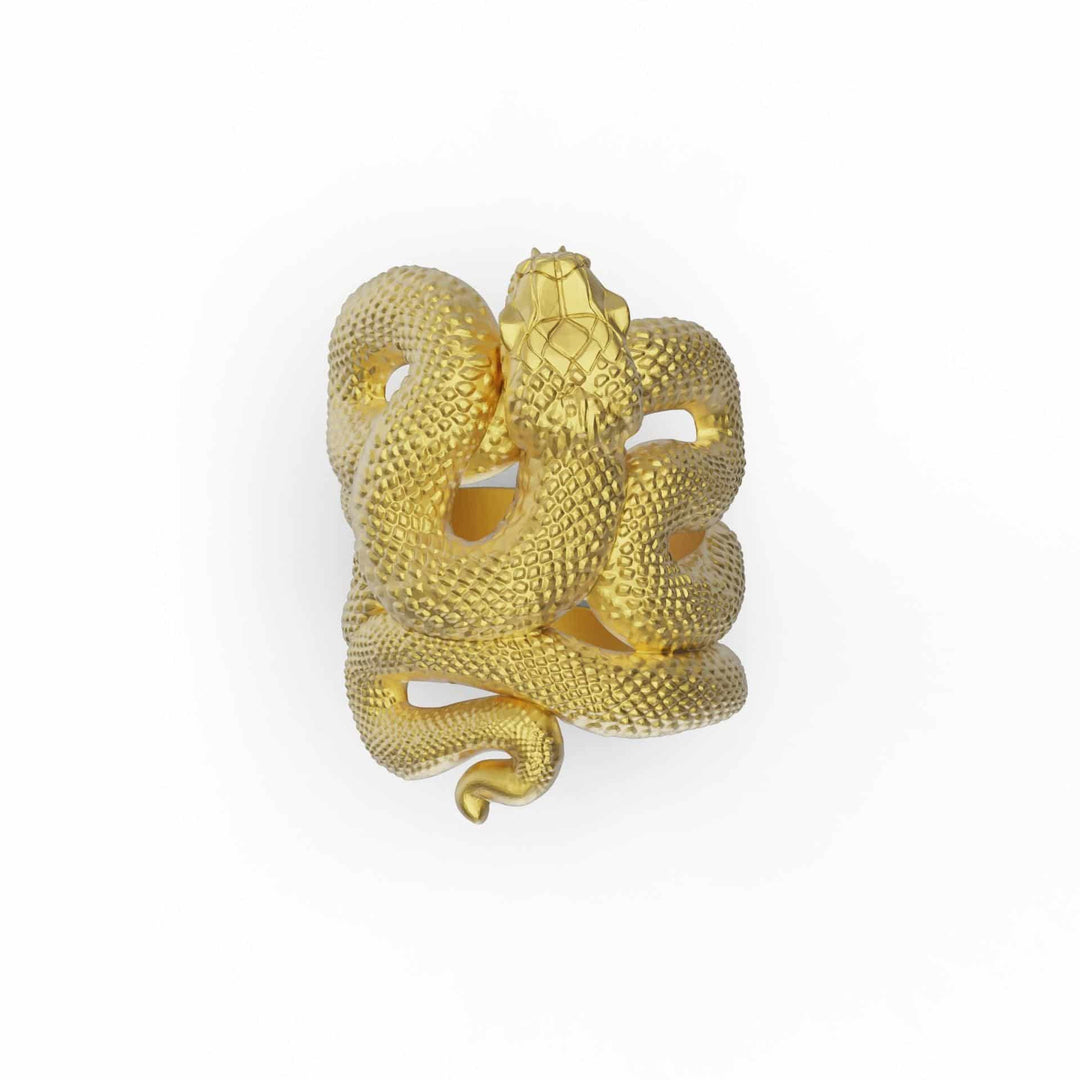 Serpent Coil Ring